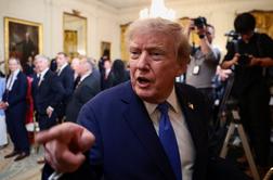 Trump: Vojna z Iranom se ne bo več dolgo vlekla. Imamo pa težavo.