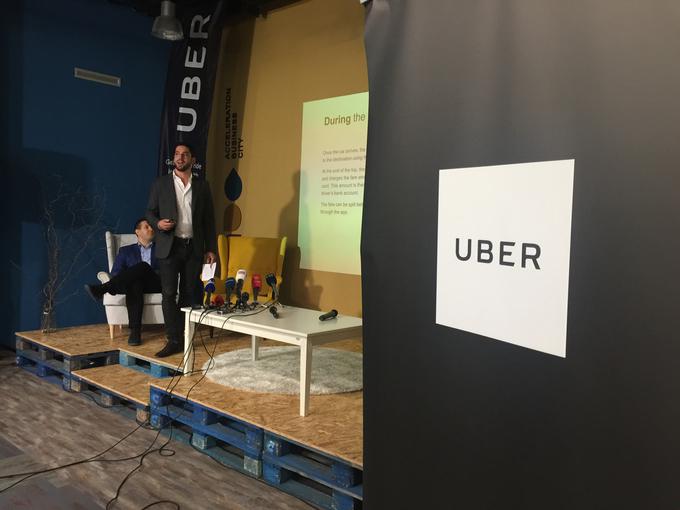 Uber čaka pred vrati Slovenije oziroma Ljubljane. Če bo država spremenila zakonodajo, bodo v Ljubljano vstopili, sicer ne. | Foto: Gregor Pavšič