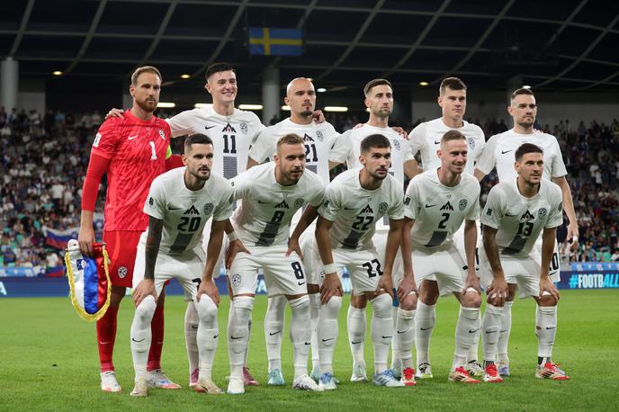 kvalifikacije za SP 2026 slovenska nogometna reprezentanca | Slovenci so zadržali 50. mesto. | Foto Reuters