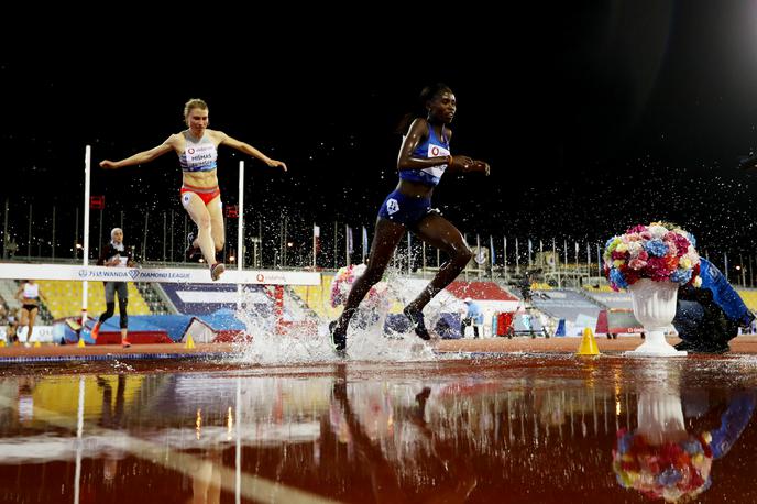 Maruša Mišmaš Zrimšek diamantna liga | Maruša Mišmaš Zrimšek je v teku na 3.000 metrov z zaprekami postavila nov slovenski rekord. | Foto Guliverimage