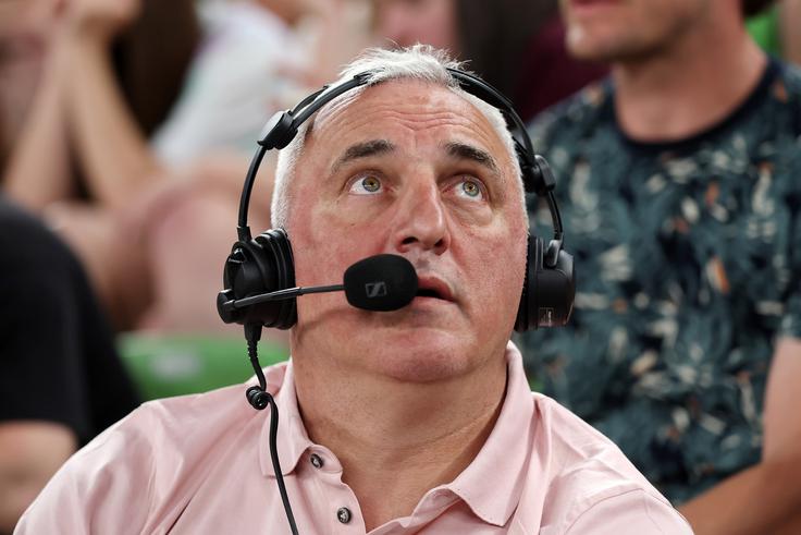 Na Areni Sport opravlja tudi funkcijo strokovnega komentatorja. | Foto: www.alesfevzer.com