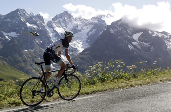 Andy Schleck leta 2011, ko je imela etapa na Tour de France prvič in zadnjič cilj na prelazu Galibier. | Foto: Reuters