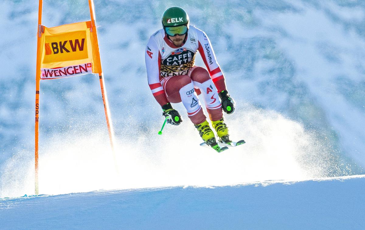 Max Franz | Max Franz je bil najhitrejši na drugem treningu smuka. | Foto Guliverimage