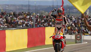Marquezu šesta zmaga v sezoni: Vozil sem prav na meji