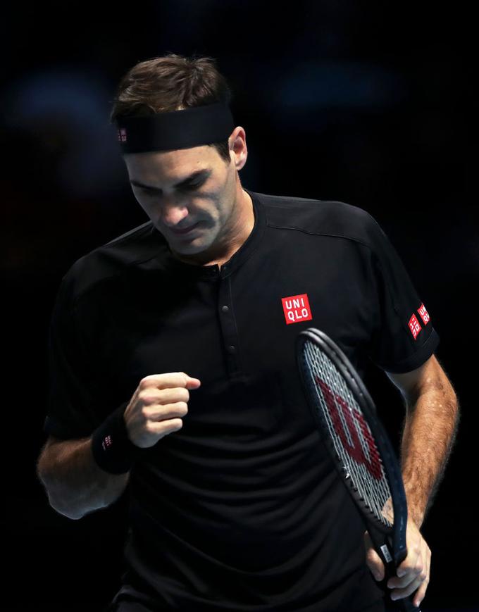 Roger Federer je letošnjo sezono končal na tretjem mestu. | Foto: Gulliver/Getty Images