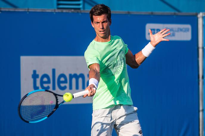 Aljaž bedene | Aljaž Bedene je v Porotorož, kjer se bo potegoval za svoj 16. naslov na turnirjih challenger, pripotoval spočit in poln energije. | Foto Grega Valančič/Sportida