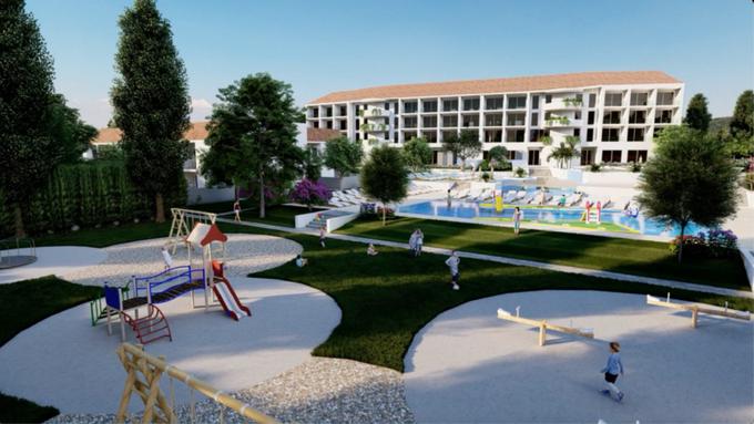 Povsem nov turistični kompleks Molum Hotel & Residences v kraju Sveti Filip i Jakov. | Foto: Molum Hotel & Residences