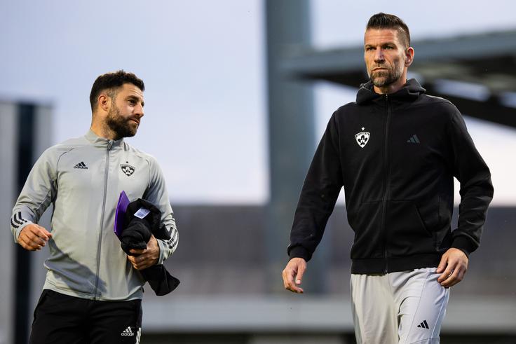 Z Boštjanom Cesarjem je sodeloval že na klopi Maribora. | Foto: Grega Valančič/www.alesfevzer.com