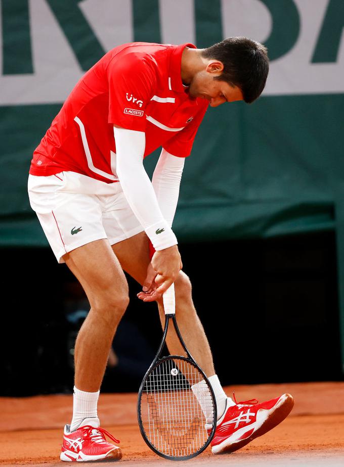 Novak Đoković je bil večino dvoboja povsem nemočen. | Foto: Gulliver/Getty Images