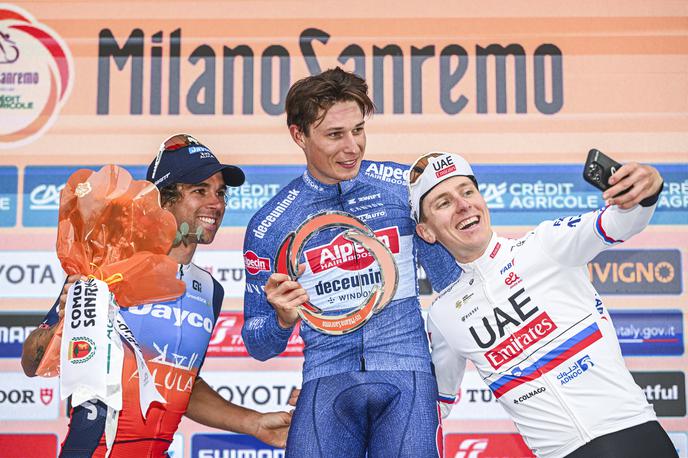 Jasper Philipsen Tadej Pogačar Milano-Sanremo | Foto Guliverimage