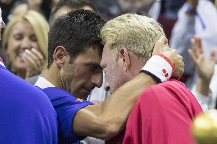 Boris Becker in Novak Đoković v času, ko sta še sodelovala. | Foto: Guliverimage