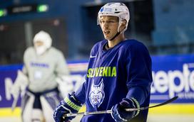 slovenska hokejska reprezentanca trening