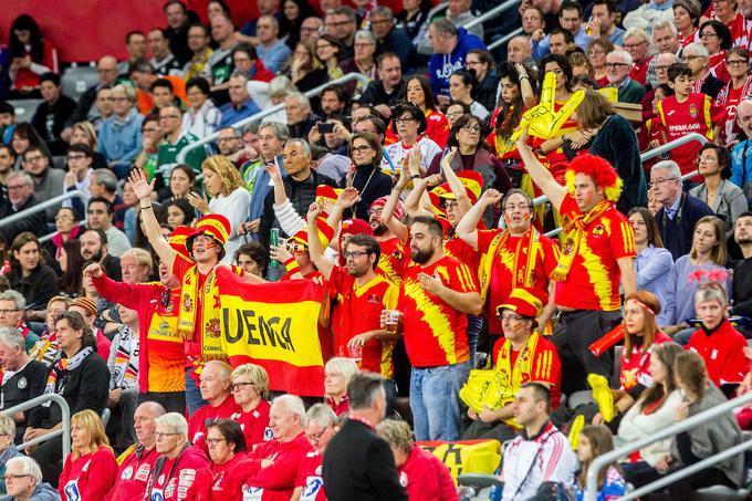 Bodo španski ljubitelji rokometa v nedeljo dočakali zgodovinski uspeh, prvi evropski naslov? | Foto: Žiga Zupan/Sportida