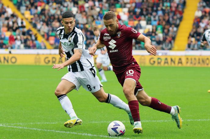 Udinese Torino Lovrić | Sandi Lovrić in Jaka Bijol sta z Udinesejem izgubila. | Foto Guliver Image