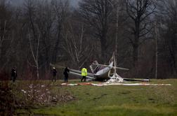 V Ljubljani zasilno pristalo manjše letalo (foto in video)