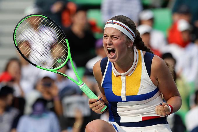 Jelena Ostapenko je zmagovalka turnirja v Seulu. | Foto: Getty Images
