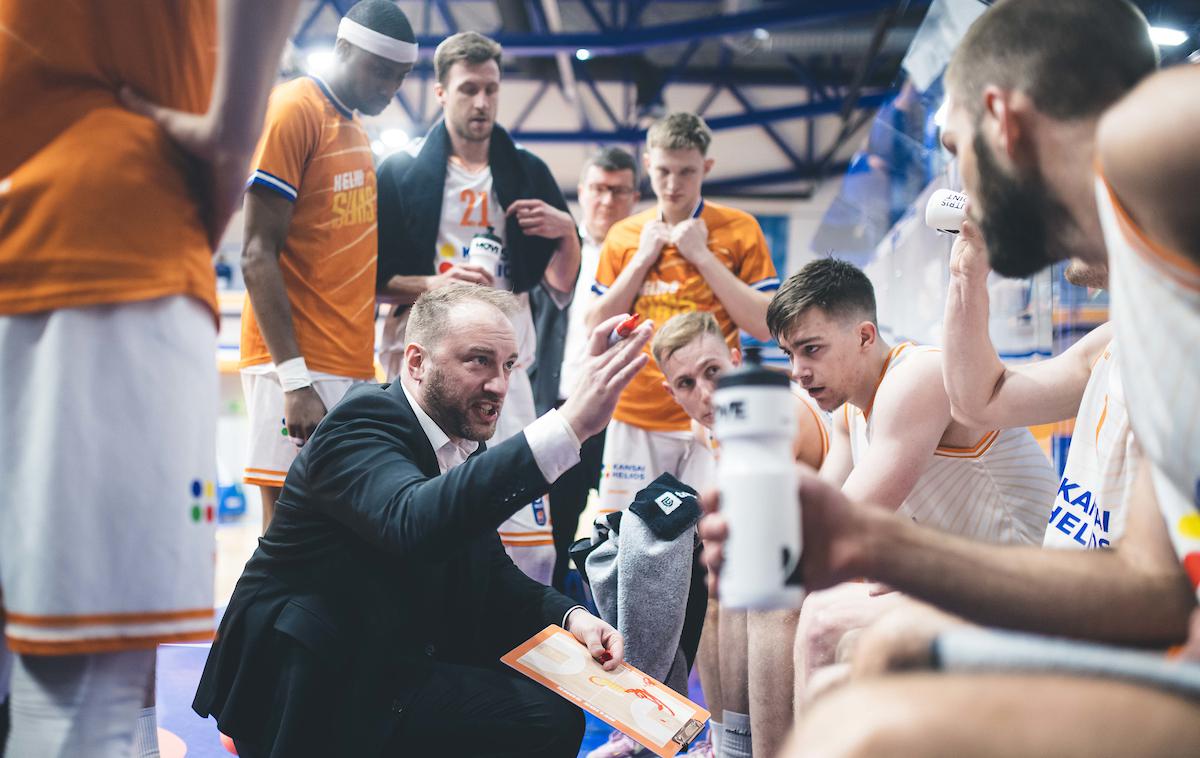 Helios Suns Dejan Jakara | Helios se je zanesljivo uvrstil v polfinale. | Foto Grega Valančič/Sportida