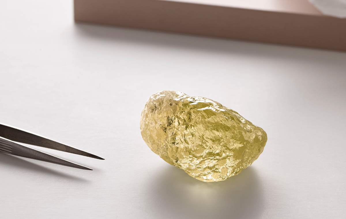 552 karatni rumeni diamant Kanada | Foto Posnetek zaslona Dominion Diamond Mines