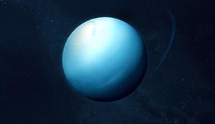 Fotozgodba: Uran, skrivnostna sinjemodra vesoljska frnikola