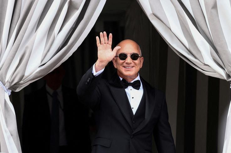 Jeff Bezos, Lauren Sanchez | Foto: Reuters