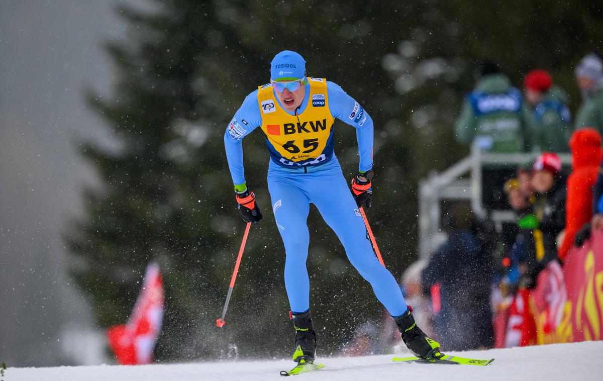 Nejc Štern | Nejc Štern (na sliki) in Vili Črv sta v Davosu zasedla 12. mesto. | Foto Guliverimage