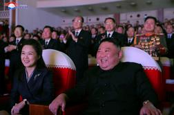 Žena Kim Džong Una po dolgem času znova v javnosti