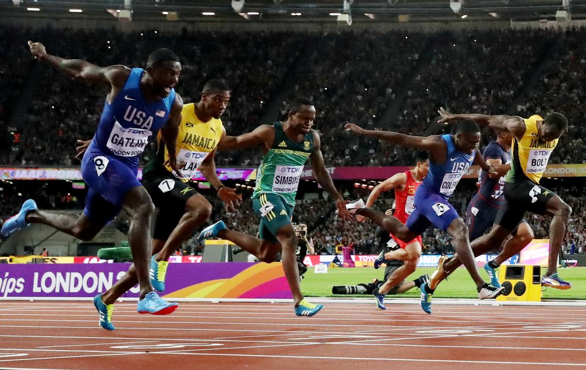 Justin Gatlin 100 m finale | Foto Reuters