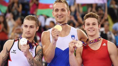 Presrečni prvak Sašo Bertoncelj: Zlato medaljo posvečam očetu