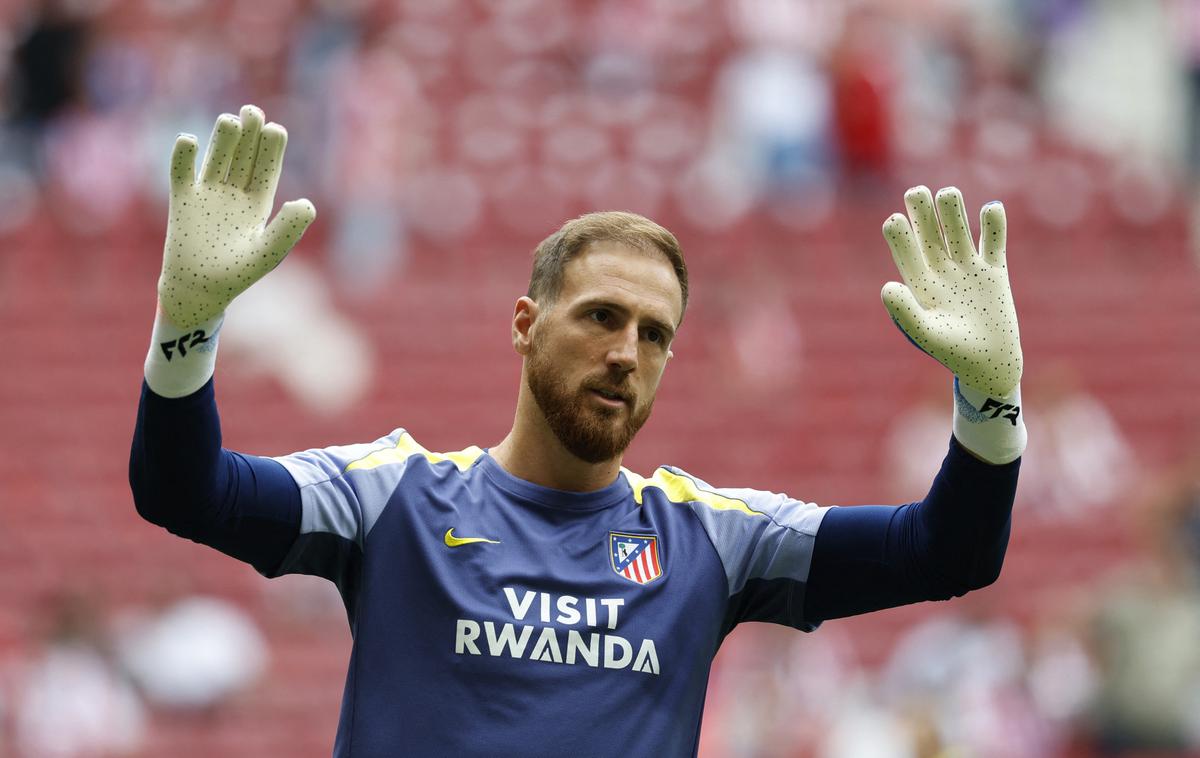 Jan Oblak Atletico Madrid | Jan Oblak je na težki preizkušnji proti Realu. | Foto Reuters