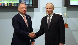 Putin z ameriškim odposlancem o morebitnih neposrednih pogovorih med Kijevom in Moskvo