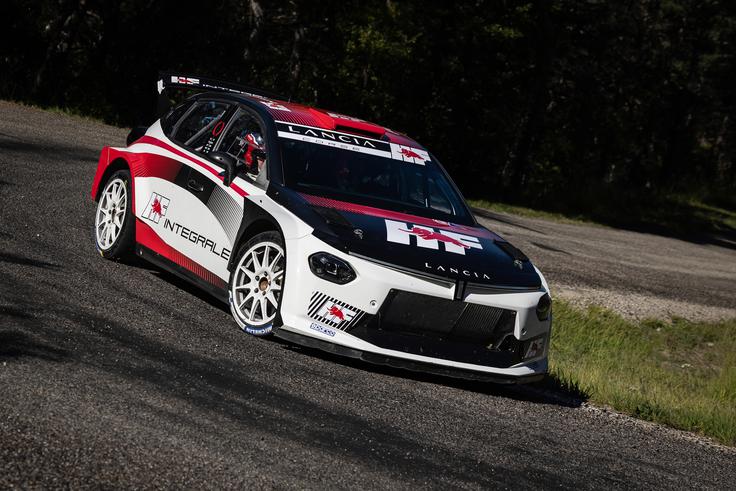 Dirkalni avtomobil lancia ypsilon HF rally2 | Foto: Lancia