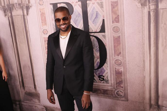 Kanye West | Kanye se zadnje čase tudi vse bolj smeji, česar prej pri njem nismo bili vajeni. | Foto Getty Images