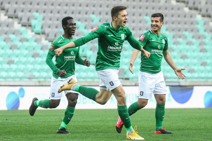 NK Olimpija : NK Koper, prva liga, april 2021, Enrik Ostrc | Enrik Ostrc je pred štirimi leti zablestel v dresu Olimpije. | Foto Vid Ponikvar/Sportida