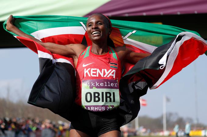 Hellen Obiri je potrdila vlogo favoritinje. | Foto: Reuters