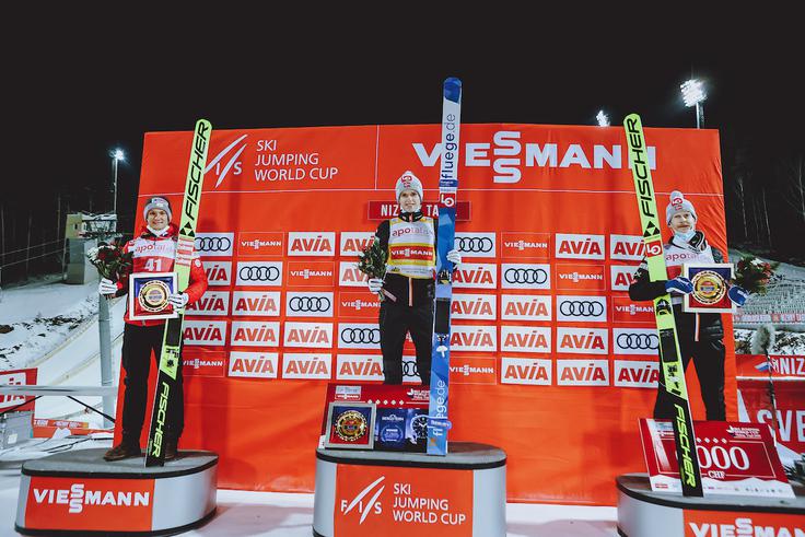 Halvor Egner Granerud Halvor Egner Granerud je po smoli Nemca oblekel rumeno majico. | Foto: Sportida