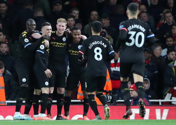 Manchester City je zmagal pri Sheffield Unitedu. | Foto: Reuters