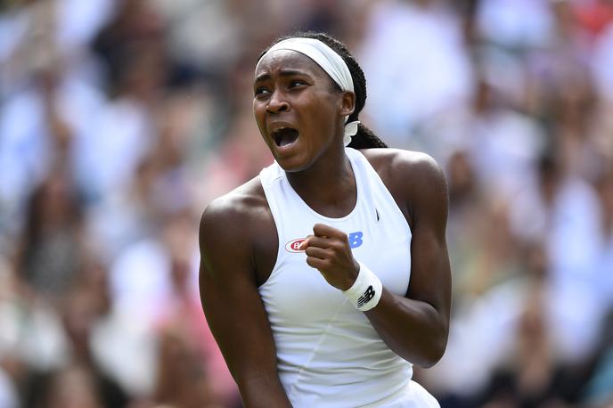 Coco Gauff | Coco Gauff je na turnirju v Kaliforniji izločila Naomi Osaka. | Foto Reuters