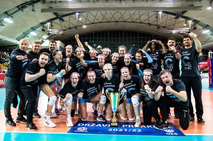 Calcit Volley | Kamničanke slavijo naslov državnih prvakinj. | Foto Matic Klanšek Velej/Sportida