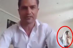 Med vklopom v živo novinar nehote razkril, da vara svoje dekle #video