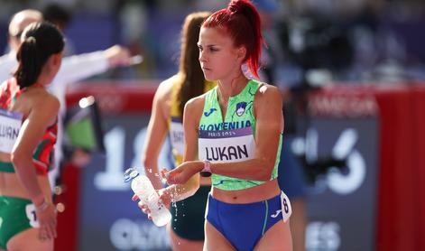 Kanadi zlato v štafeti 4 x 100 m, Američani diskvalificirani. Klara Lukan 20.