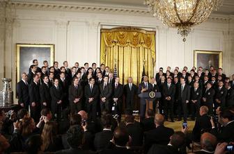 Kopitar: Ko Obama vstopi v sobo, se ustavi čas