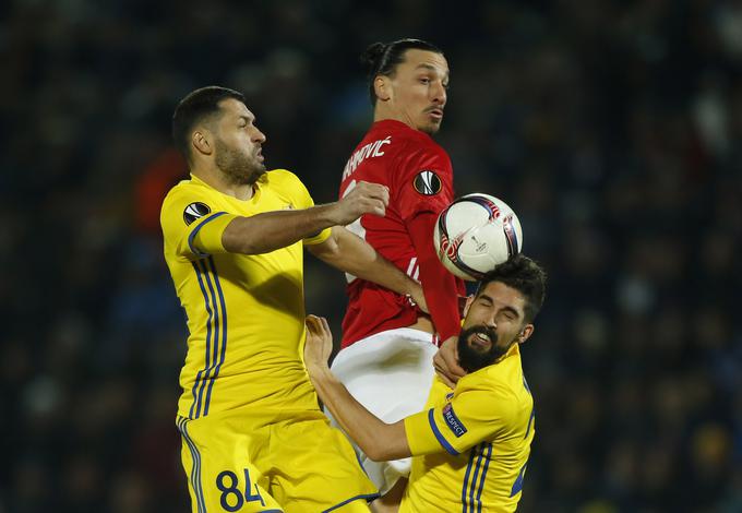 Miha Mevlja se je pred leti v ligi prvakov meril tudi švedskim zvezdnikom Zlatanom Ibrahimovićem. | Foto: Reuters