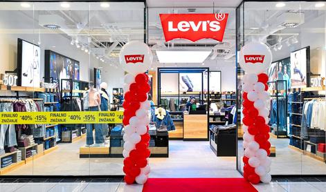 Odprla se je nova, še večja Levi’s prodajalna v Cityparku