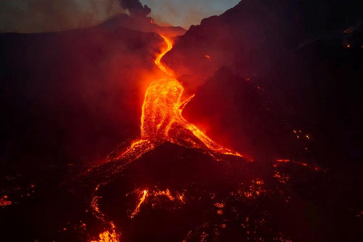 Etna, vulkan, izbruh, Italija | Foto: Reuters