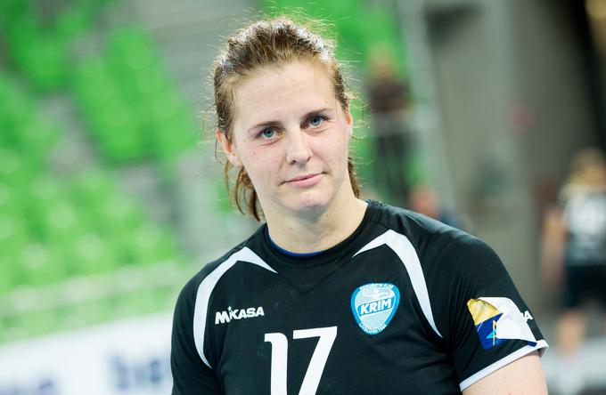 Linnea Torstensson je dosegla izenačujoči zadetek v rednem delu. | Foto: Vid Ponikvar
