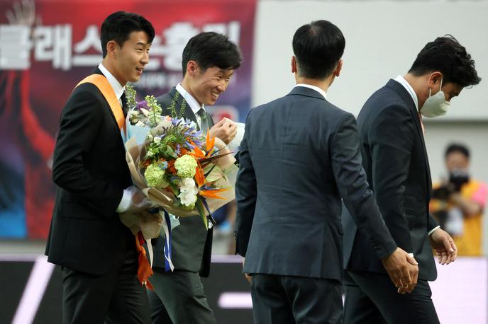 Son Heung Min | Son Heung-min je prejel najvišje južnokorejsko priznanje za šport. | Foto Reuters