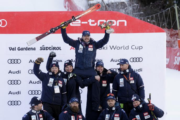 Kilde |  Norvežan Aleksander Aamodt Kilde je v tej sezoni najboljši smukač na svetu. V Val Gardeni je zmagal že tretjič v karieri. V smukaškem seštevku Kilde (345) po štirih smukih pred Odermattom (256) vodi s prednostjo 89 točk. | Foto Reuters
