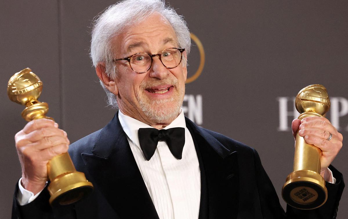 Zlati globusi | Steven Spielberg je za film Fabelmani odnesel zlati globus za najboljši dramski film in za najboljšo režijo. | Foto Reuters