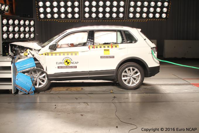 Euro NCAP - varnostni testi junij 2016: Alfa Romeo giulia, Volkswagen tiguan, Seat ateca | Foto: EuroNCAP