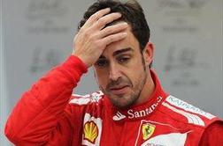 Vettel tretjič slavil, Alonso tretjič pogorel